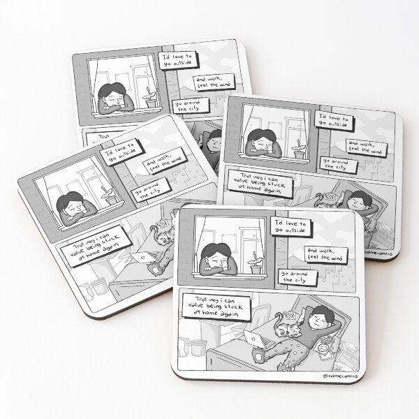 Item preview, Stuck at home designed and sold by colmesketch.