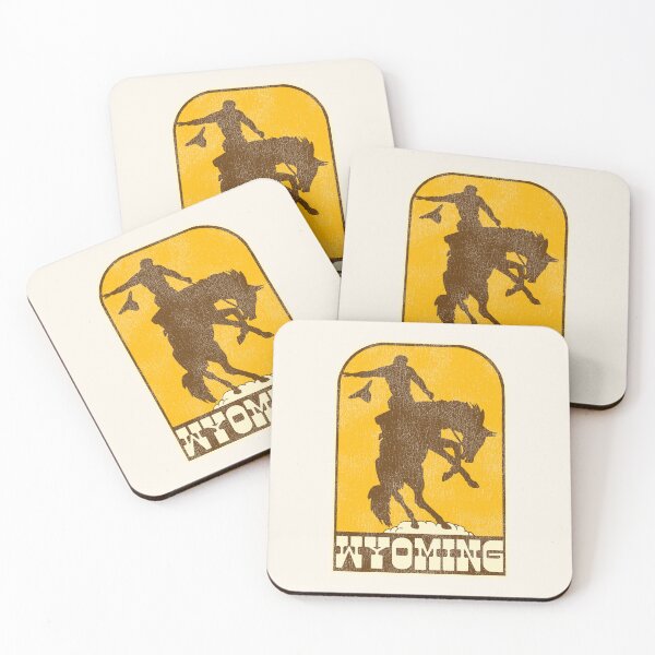 Item preview, Wyoming Cowboy Vintage Travel Souvenir designed and sold by ourkid.