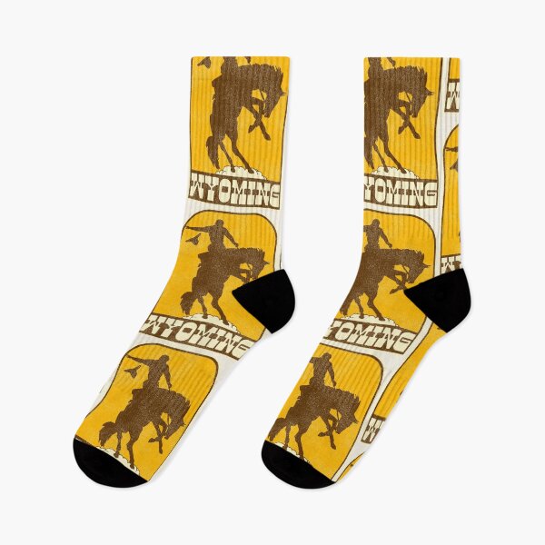 Item preview, Wyoming Cowboy Vintage Travel Souvenir designed and sold by ourkid.