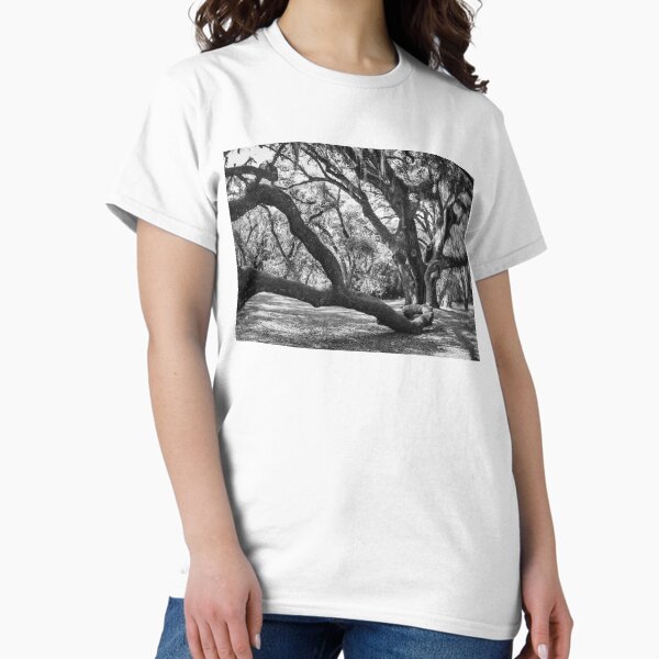 Item preview, Live Oak Tree Sprawl - Black and White designed and sold by Lostlogo.