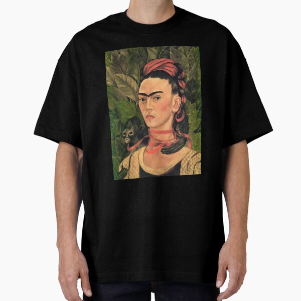 Item preview, Self Portrait with Monkey by Frida Kahlo designed and sold by FridaBubble.