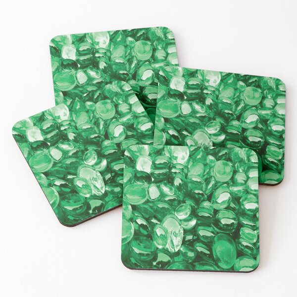 Item preview, Green Sea Glass Fluid Design  designed and sold by GnuArt.