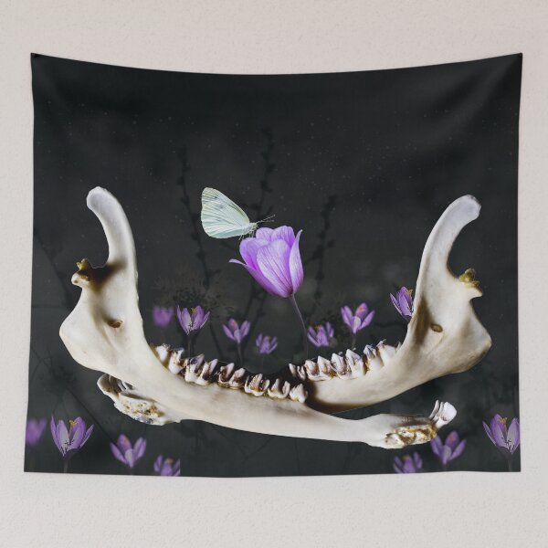 Item preview, Ghost Flower Print designed and sold by Lylabean22.