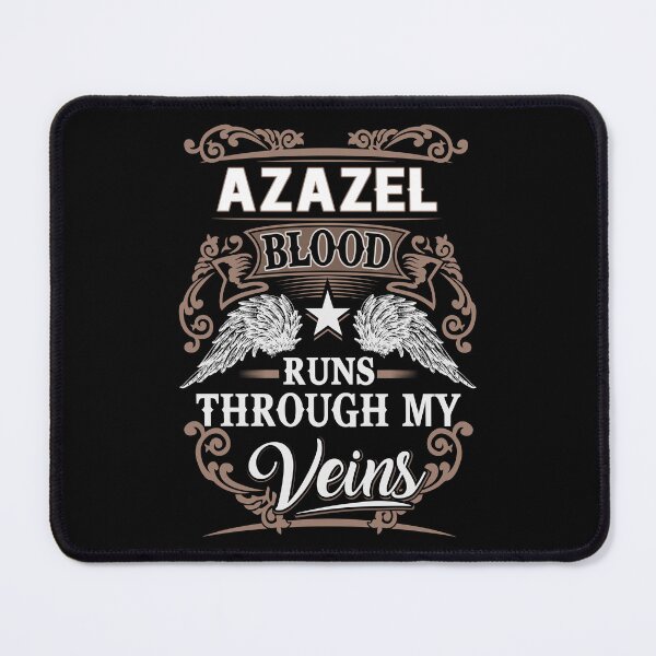 Item preview, Azazel Name T Shirt - Azazel Blood Runs Through My Veins Gift Item Tee designed and sold by braedowen3.