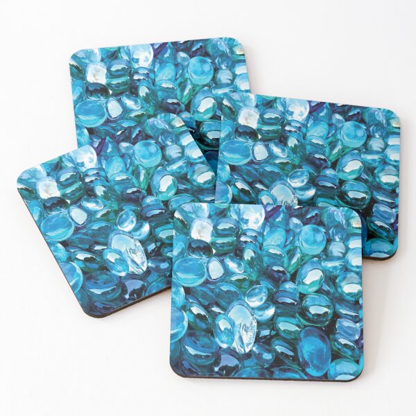 Item preview, Ocean Blue Sea Glass Design  designed and sold by GnuArt.