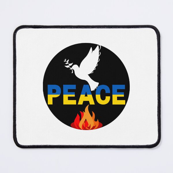 Item preview, Peace Over Ukraine Fires designed and sold by RiadMannan.