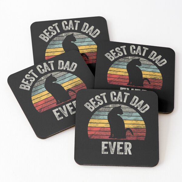 Item preview, Funny Best Cat Dad Ever Cats Lovers designed and sold by michellexkelly.