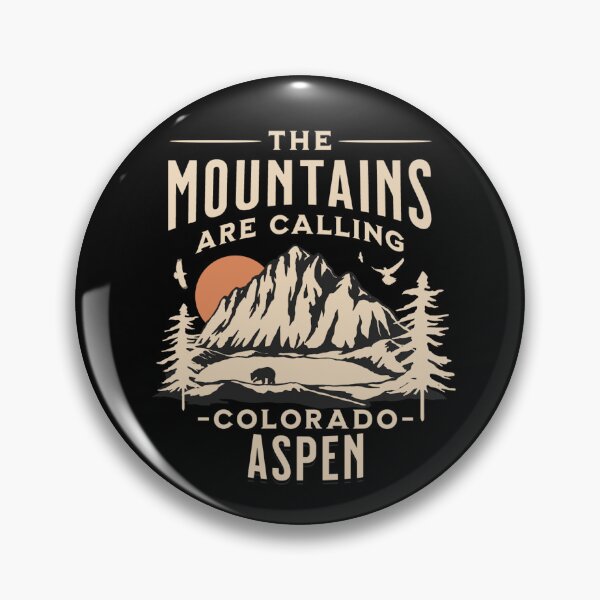 Item preview,  The Mountains are Calling Aspen Colorado designed and sold by CattlettArt.