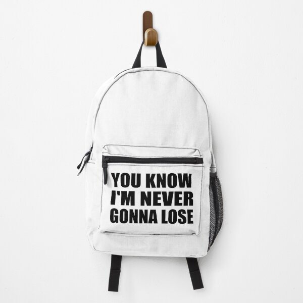 Item preview, you know I'm never gonna lose designed and sold by Colorfulandfun.