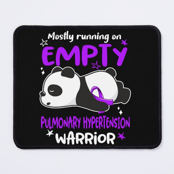 Item preview, Pulmonary Hypertension Awareness - Mostly Running On Empty Pulmonary Hypertension Warrior designed and sold by Hilten.