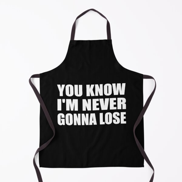 Item preview, You know I'm never gonna lose designed and sold by Colorfulandfun.