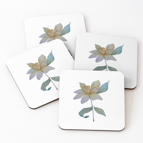 Item preview, Yellow watercolor flower designed and sold by caroberte.