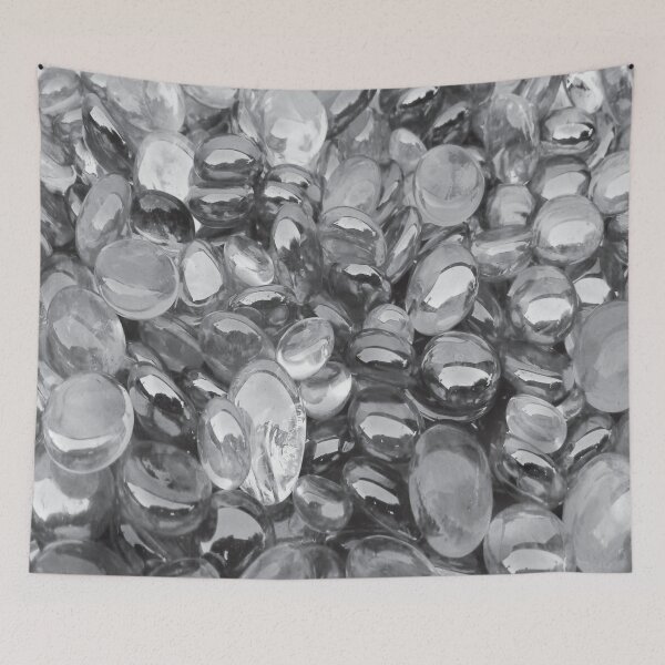 Item preview, Black and White Clear Glass Beads Pattern  designed and sold by GnuArt.