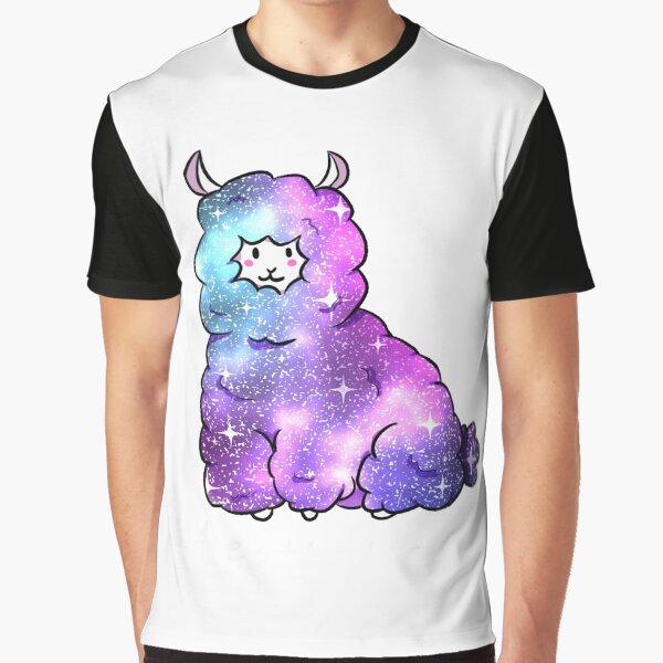 Galaxy Alpaca Graphic T-Shirt