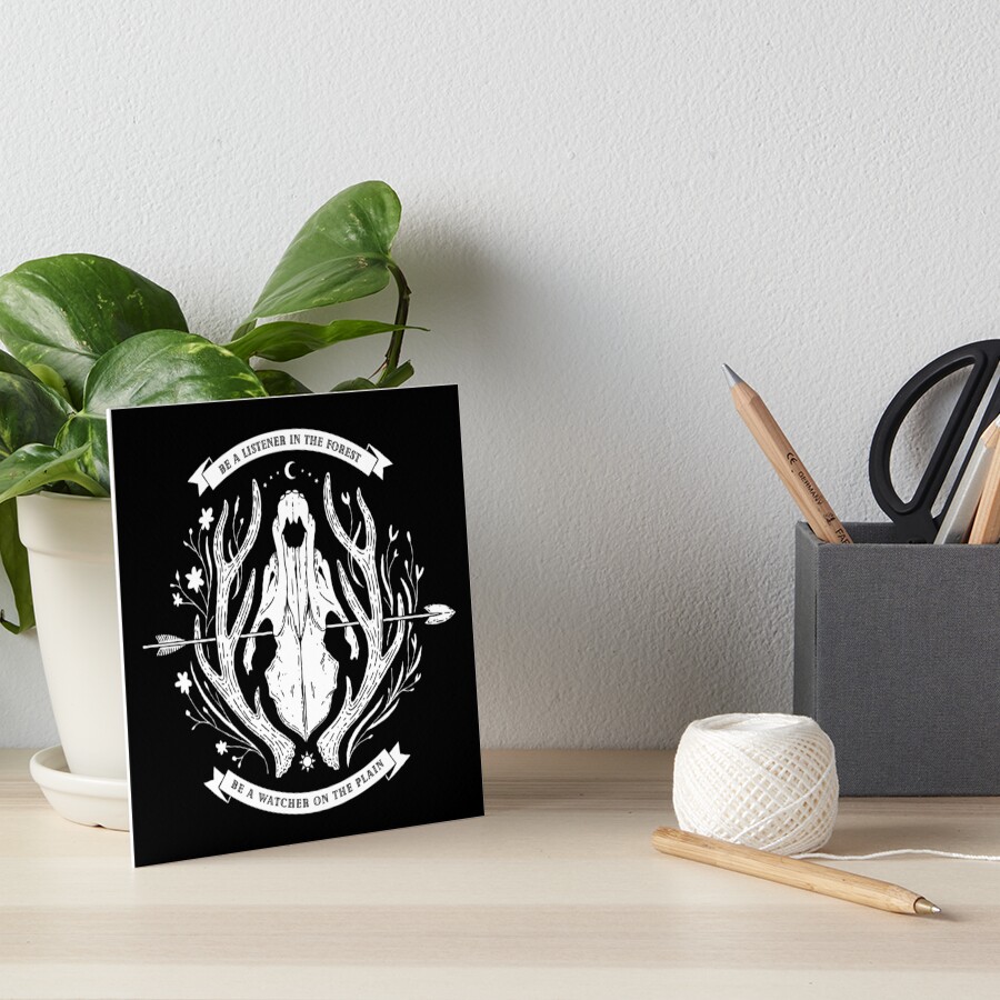 Item preview, Art Board Print designed and sold by Forfeda.
