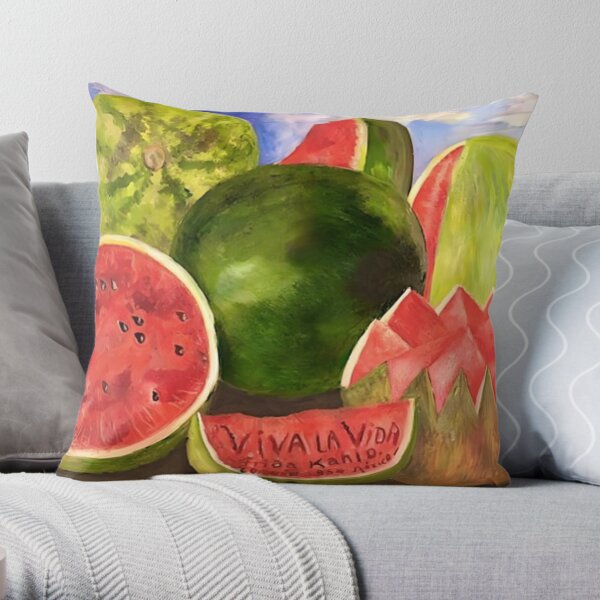 Watermelon shop throw pillow