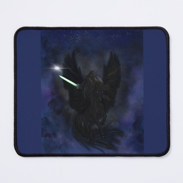 Item preview, Dark wizard on Pegasus designed and sold by justmockingjay.