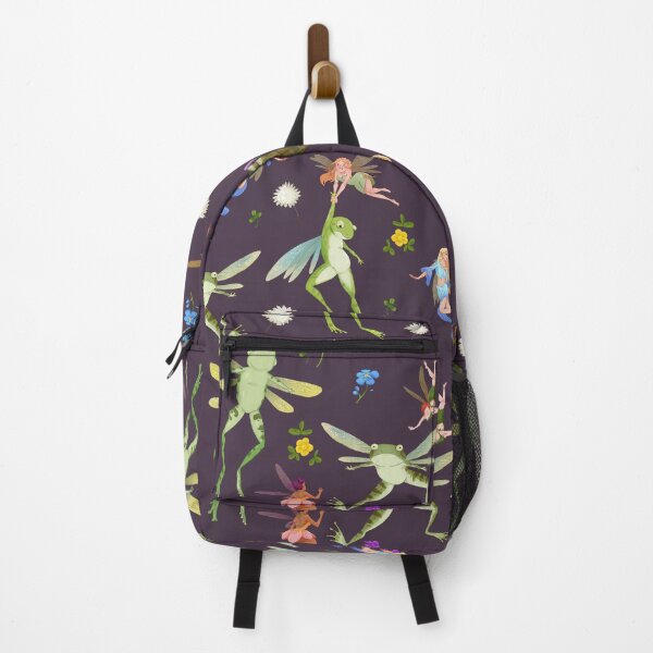 Item preview, Faeries and flying frogs | dark purple designed and sold by Maysoulrose.