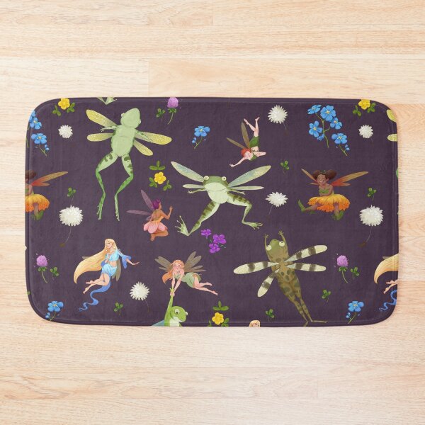 Item preview, Faeries and flying frogs | dark purple designed and sold by Maysoulrose.