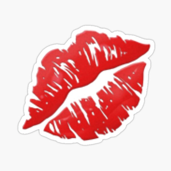 Item preview, kiss mark emoji designed and sold by byrudberg.