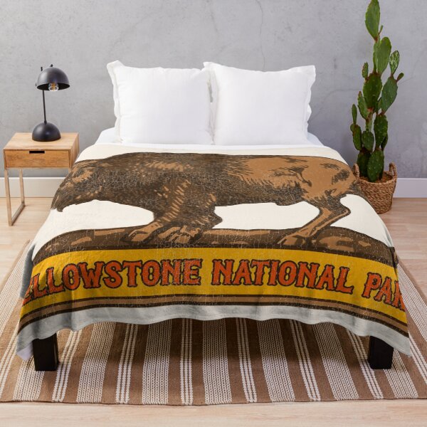 Item preview, Vintage Yellowstone National Park Buffalo Souvenir designed and sold by ourkid.