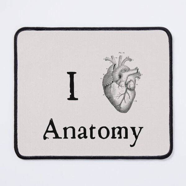 Item preview, I Love Anatomy! black text #1 designed and sold by ArtSkeleton.