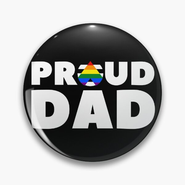Item preview, Proud Dad Allies. LGBTQ Ally Pride designed and sold by Subtle Pride Shop.