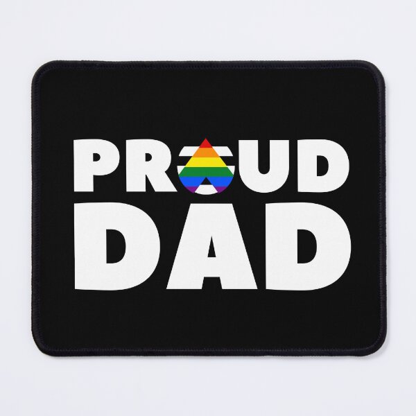 Item preview, Proud Dad Allies. LGBTQ Ally Pride designed and sold by Subtle Pride Shop.