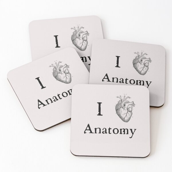 Item preview, I Love Anatomy! black text #1 designed and sold by ArtSkeleton.