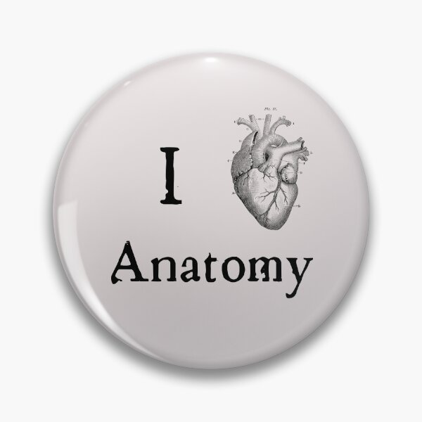 Item preview, I Love Anatomy! black text #1 designed and sold by ArtSkeleton.