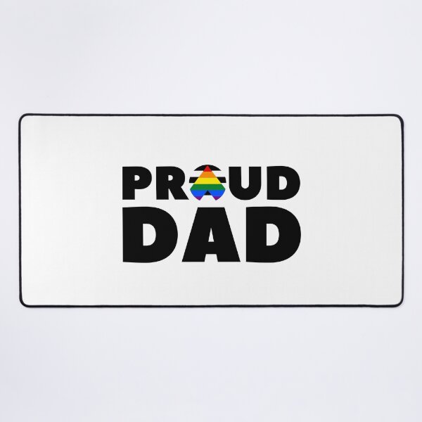 Item preview, Proud Dad Allies. LGBTQ Ally Pride designed and sold by Subtle Pride Shop.