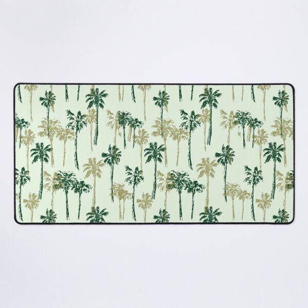 Vista previa del artículo con la obra «Patrón de palmeras verdes por todas partes», diseñado y vendido por Thegentleshop.