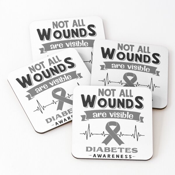 Item preview, Diabetes Awareness - Not Every Disability Is Visible designed and sold by RidnerStore.