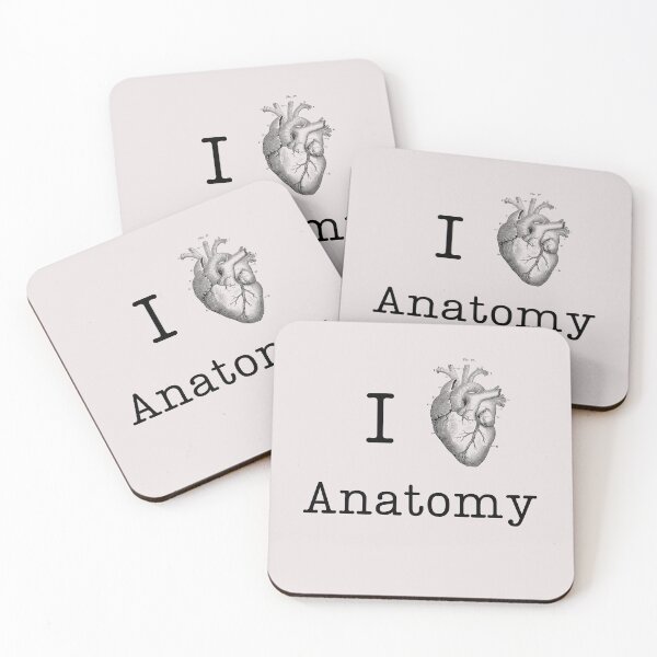 Item preview, I Love Anatomy! black text #2 designed and sold by ArtSkeleton.