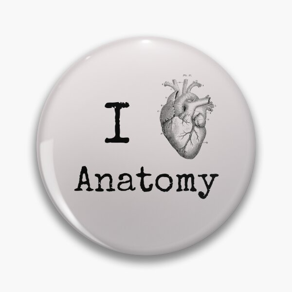 Item preview, I Love Anatomy! black text #3 designed and sold by ArtSkeleton.