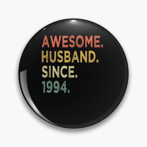 Item preview, Awesome Husband Since 1994 28 Wedding Aniversary Gift Funny T-Shirt designed and sold by shop   luisant.