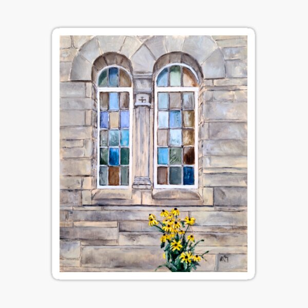 North Window, St. Anne's Sticker