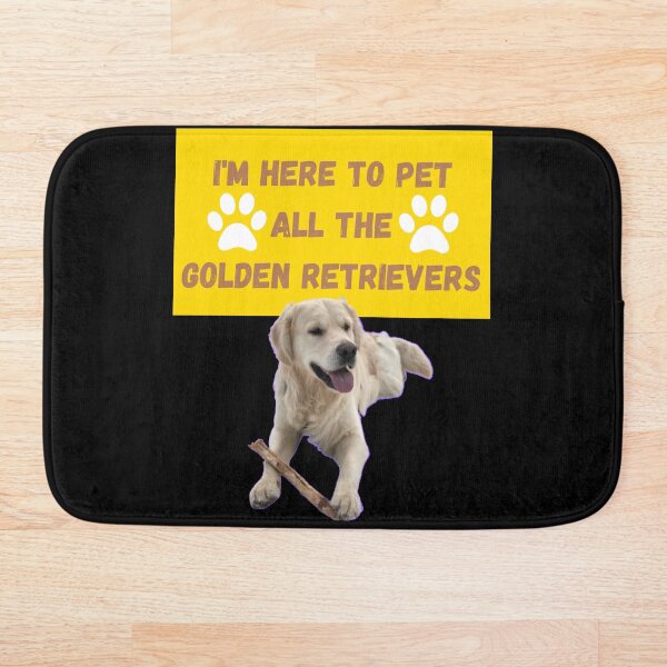Item preview, Here To Pet All The Golden Retrievers - Gifts For Fans of Dogs - Doggo Lover designed and sold by shywolf42.