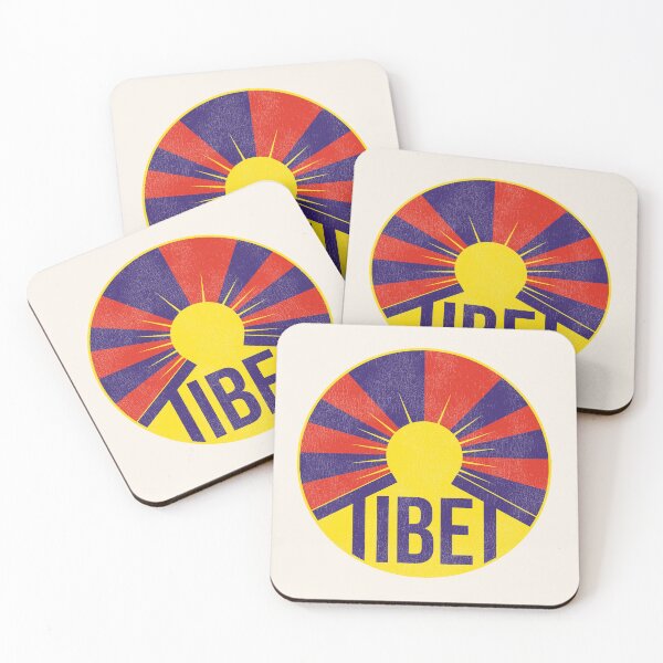 Artikelvorschau, Vintage Tibet Flag Tourist Souvenir entworfen und verkauft von ourkid.