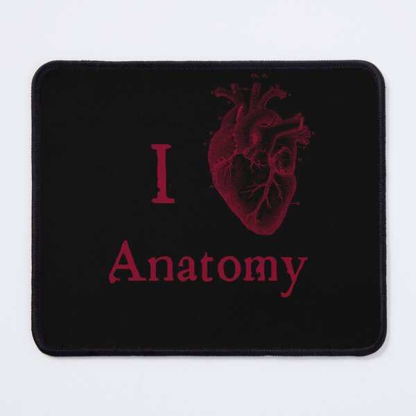 Item preview, I Love Anatomy! red #1 designed and sold by ArtSkeleton.
