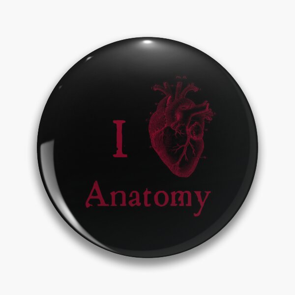 Item preview, I Love Anatomy! red #1 designed and sold by ArtSkeleton.