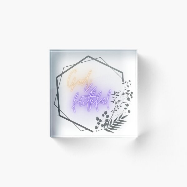 Item preview, God is faithful designed and sold by MadeDifferent.