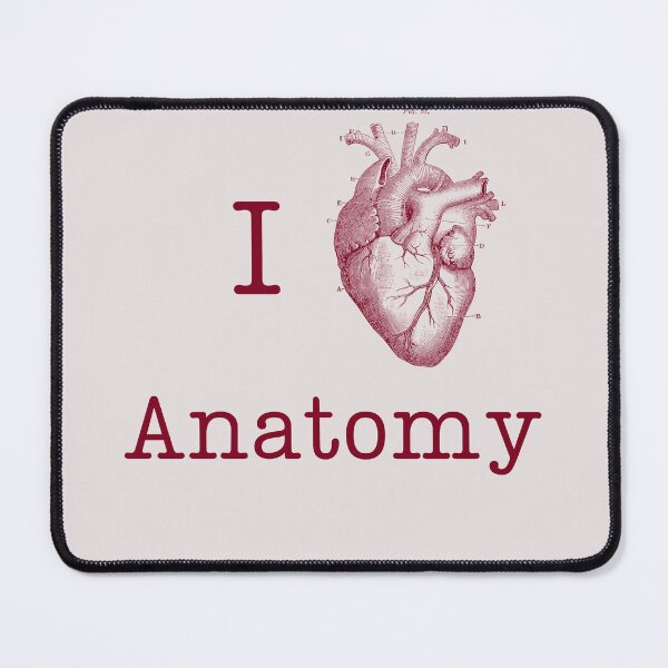Item preview, I Love Anatomy! red #2 designed and sold by ArtSkeleton.