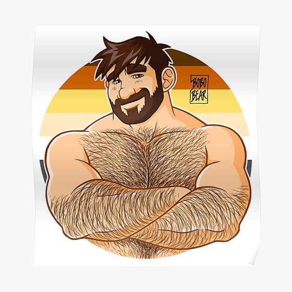 ADAM LIKES CROSSING ARMS - BEARPRIDE Poster