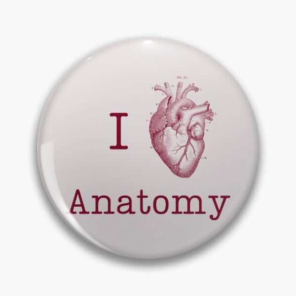 Item preview, I Love Anatomy! red #2 designed and sold by ArtSkeleton.