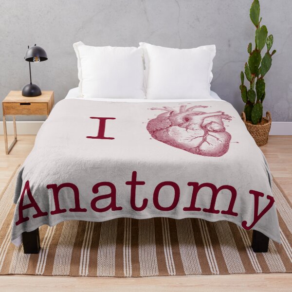 Item preview, I Love Anatomy! red #2 designed and sold by ArtSkeleton.