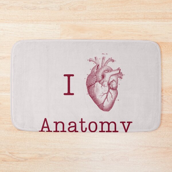 Item preview, I Love Anatomy! red #2 designed and sold by ArtSkeleton.
