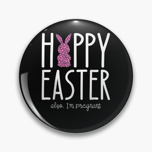 Item preview, Happy Easter Also I'm Pregnant Easter Pregnancy Announcement T-Shirt designed and sold by shop   luisant.