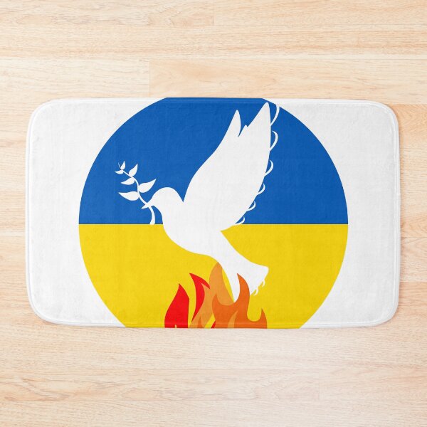 Item preview, Peace Over Ukrainian Flames designed and sold by RiadMannan.