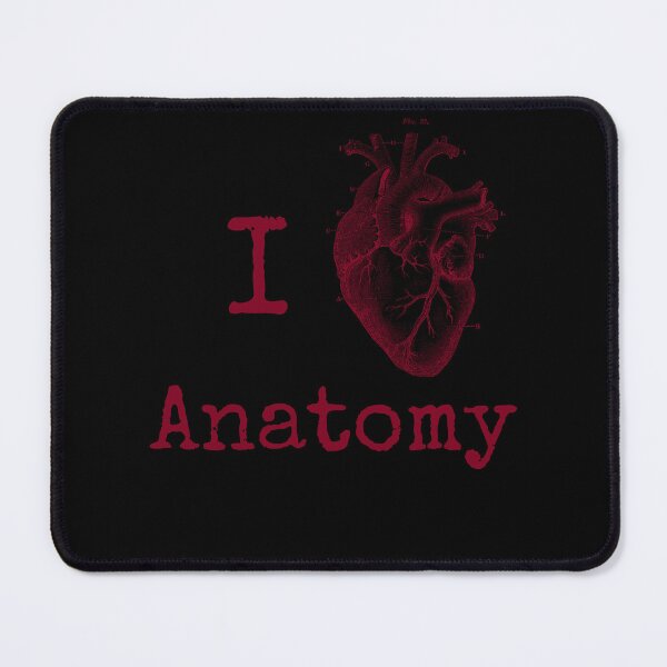 Item preview, I Love Anatomy! red #3 designed and sold by ArtSkeleton.